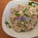 Салат из консервированного тунца со свежим огурцом, яйцом и творогом — рецепт