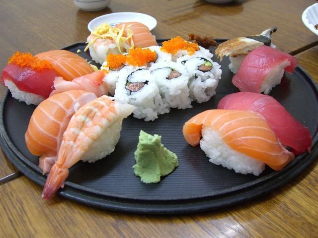 рыба в суши