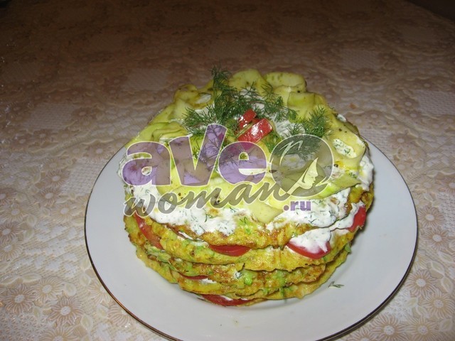 Овощной торт "Стройняшка"