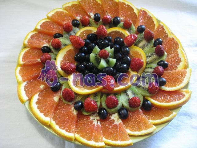 фруктовая тарелка